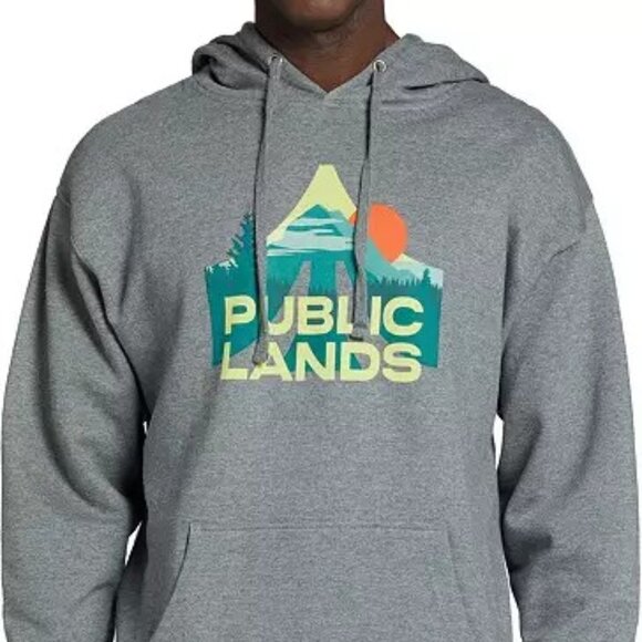 Public Lands Mountain Scape Hoodie NWT Medium - Picture 1 of 3